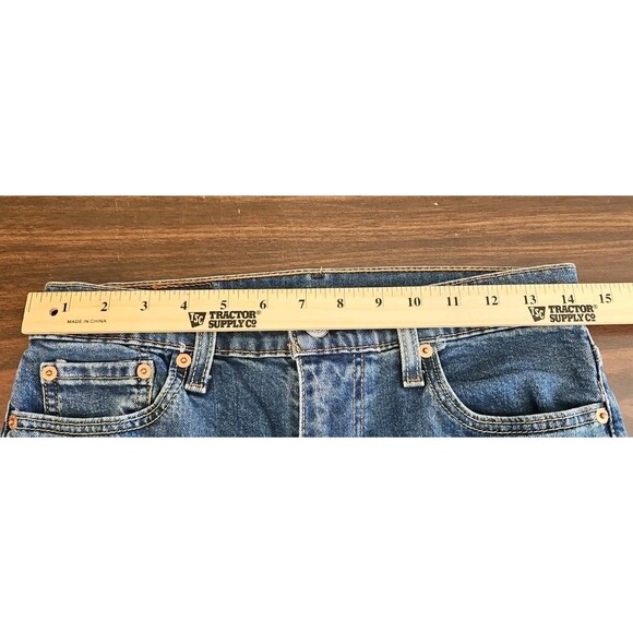 LEVI'S 511 Mens Jeans Size 29x30 Blue Medium Wash Tapered G1 - Picture 9 of 9